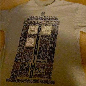 Doctor Who tee shirt brand new